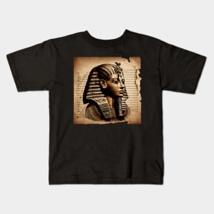 Tutankhamun the boy king Kids T-Shirt